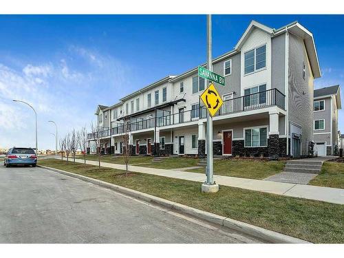 142 Savanna Street Ne, Calgary, AB - Outdoor With Facade