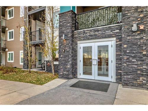 201-20 Sage Hill Terrace Nw, Calgary, AB - Outdoor With Facade