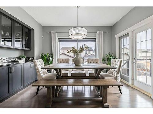 133 Drake Landing Heath, Okotoks, AB - Indoor Photo Showing Dining Room