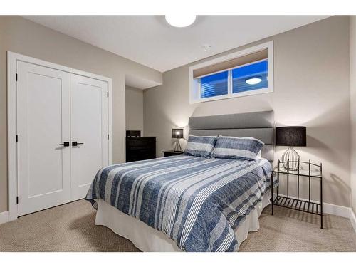 84 Clear Creek Place, Rural Rocky View County, AB - Indoor Photo Showing Bedroom