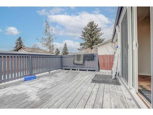 1011 Abbeydale Drive Ne, Calgary, AB - Outdoor With Deck Patio Veranda With Exterior