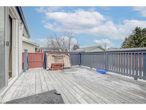 1011 Abbeydale Drive Ne, Calgary, AB - Outdoor With Deck Patio Veranda With Exterior