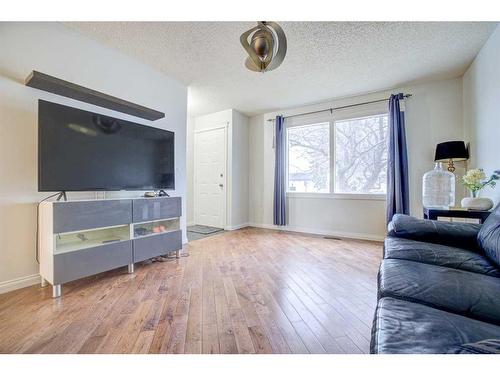 1011 Abbeydale Drive Ne, Calgary, AB - Indoor Photo Showing Living Room