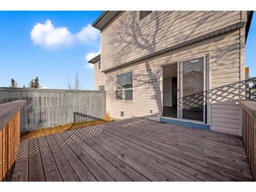 125 Taravista Way Ne, Calgary, AB - Outdoor With Deck Patio Veranda With Exterior