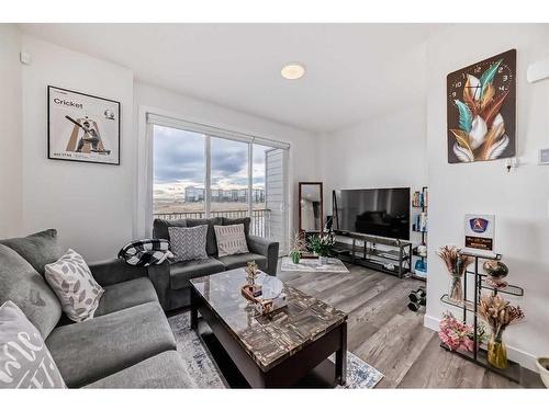 345 Skyview Ranch Circle Ne, Calgary, AB - Indoor Photo Showing Living Room