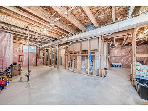 181 Luxstone Road Sw, Airdrie, AB - Indoor Photo Showing Basement