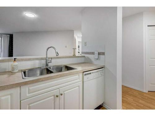 2209-11 Chaparral Ridge Drive Se, Calgary, AB - Indoor Photo Showing Kitchen With Double Sink