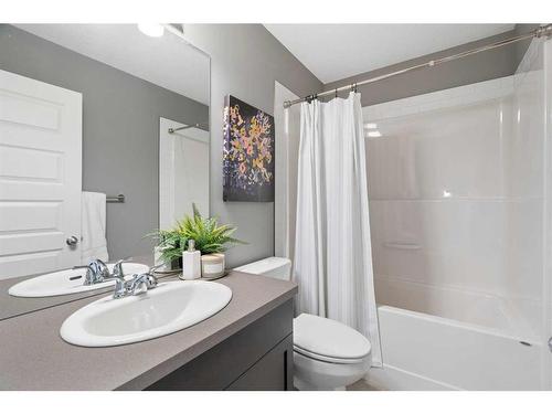 66 Legacy Close Se, Calgary, AB - Indoor Photo Showing Bathroom