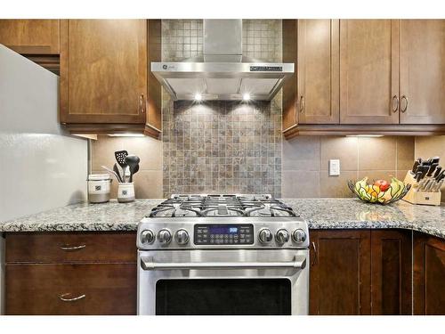 457 Mahogany Court Se, Calgary, AB - Indoor Photo Showing Kitchen With Upgraded Kitchen