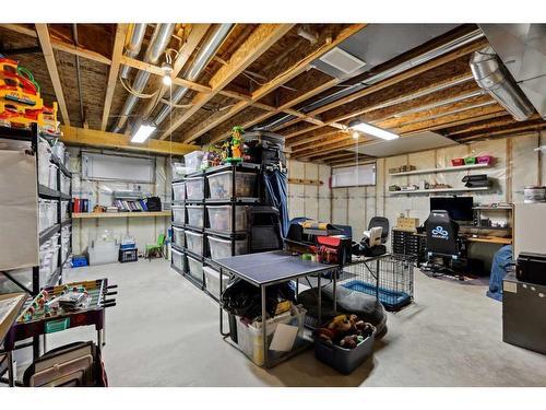 457 Mahogany Court Se, Calgary, AB - Indoor Photo Showing Basement