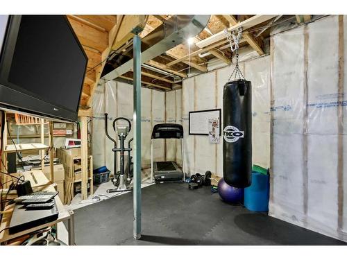 457 Mahogany Court Se, Calgary, AB - Indoor Photo Showing Basement