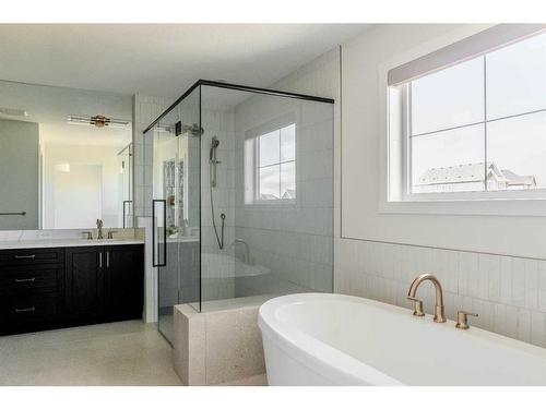 243 Marina Grove Se, Calgary, AB - Indoor Photo Showing Bathroom