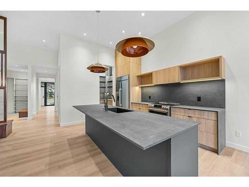 3D Willow Crescent Sw, Calgary, AB - Indoor Photo Showing Kitchen