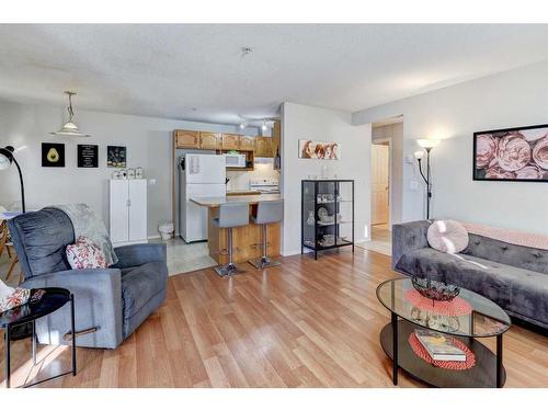 207-165 Manora Place Ne, Calgary, AB - Indoor Photo Showing Living Room