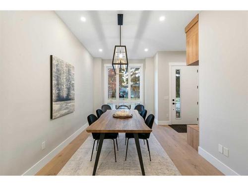 2414 35 Street Sw, Calgary, AB - Indoor Photo Showing Dining Room