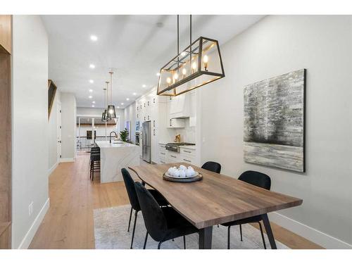 2414 35 Street Sw, Calgary, AB - Indoor Photo Showing Dining Room