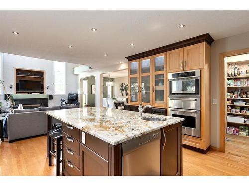 236 Valley Brook Court Nw, Calgary, AB - Indoor Photo Showing Kitchen With Upgraded Kitchen