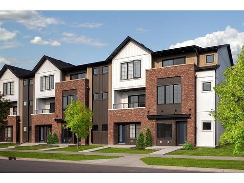 1202-201 Cooperswood Green Sw, Airdrie, AB - Outdoor With Facade