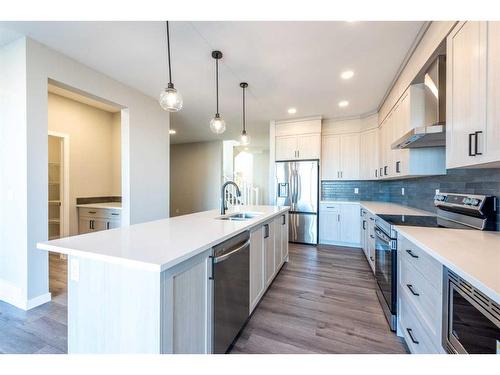 172 Mallard Grove Se, Calgary, AB - Indoor Photo Showing Kitchen With Upgraded Kitchen