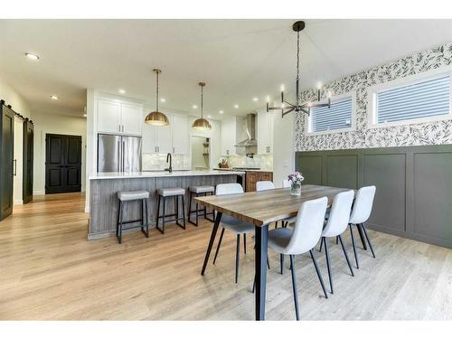 15 Bearberry Lane, Okotoks, AB - Indoor Photo Showing Dining Room