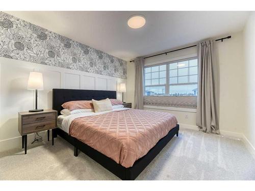 15 Bearberry Lane, Okotoks, AB - Indoor Photo Showing Bedroom