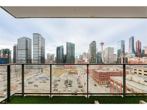 1009-1122 3 Street Se, Calgary, AB - Outdoor With Balcony With View