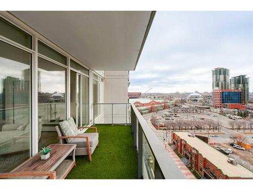 1009-1122 3 Street Se, Calgary, AB - Outdoor With Balcony With Exterior