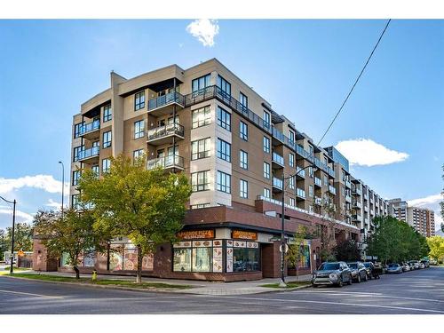 Suite 420-955 Mcpherson Road Ne, Calgary, AB - Outdoor With Balcony With Facade