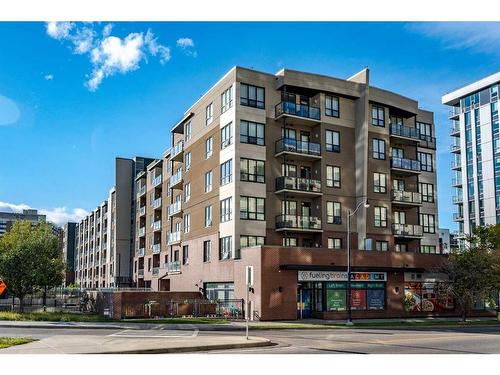 Suite 420-955 Mcpherson Road Ne, Calgary, AB - Outdoor With Balcony With Facade