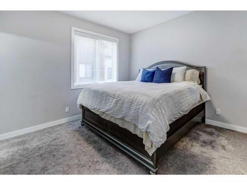 706 Redstone Crescent Ne, Calgary, AB - Indoor Photo Showing Bedroom