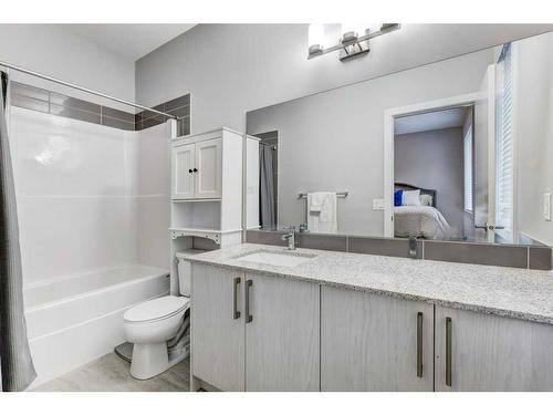 706 Redstone Crescent Ne, Calgary, AB - Indoor Photo Showing Bathroom