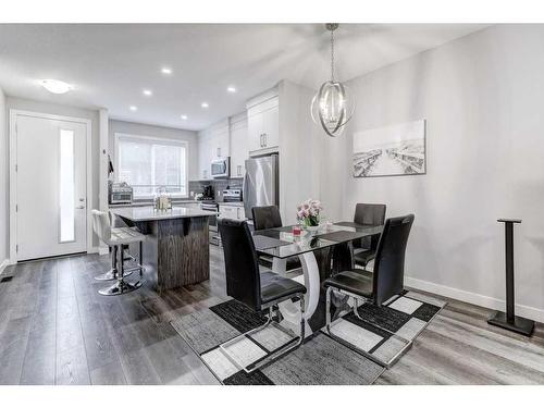 706 Redstone Crescent Ne, Calgary, AB - Indoor Photo Showing Dining Room