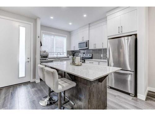 706 Redstone Crescent Ne, Calgary, AB - Indoor Photo Showing Kitchen