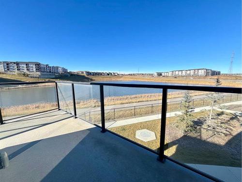 407-218 Sherwood Square Nw, Calgary, AB - Outdoor With Body Of Water With Balcony With View