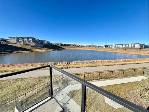 407-218 Sherwood Square Nw, Calgary, AB - Outdoor With Body Of Water With Balcony With View