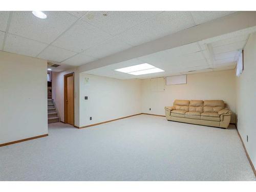 423 Queensland Circle Se, Calgary, AB - Indoor Photo Showing Basement