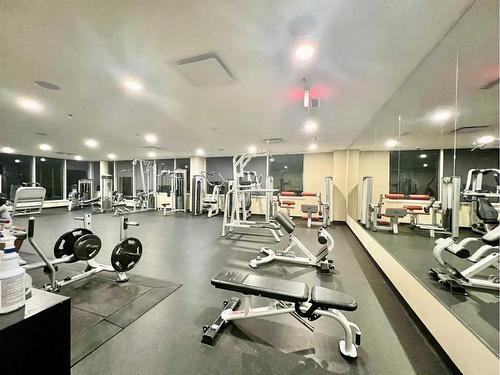 2405-211 13 Avenue Se, Calgary, AB - Indoor Photo Showing Gym Room