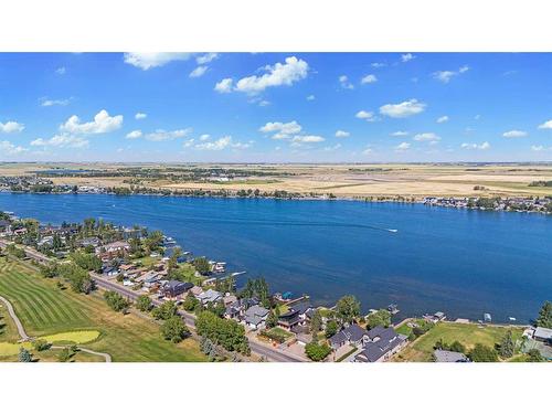 476 West Chestemere Drive, Chestermere, AB - Outdoor With Body Of Water With View