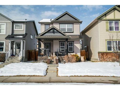 42 Silverado Plains Manor Sw, Calgary, AB - Outdoor With Facade