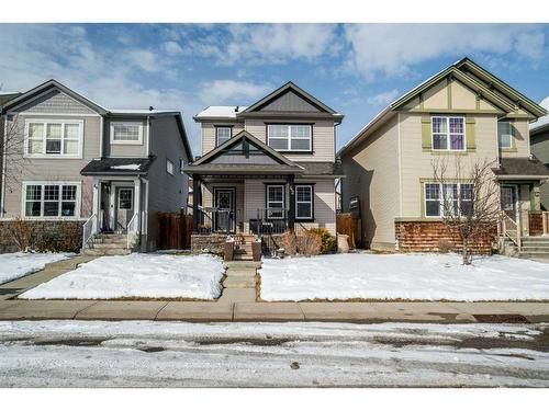 42 Silverado Plains Manor Sw, Calgary, AB - Outdoor With Facade