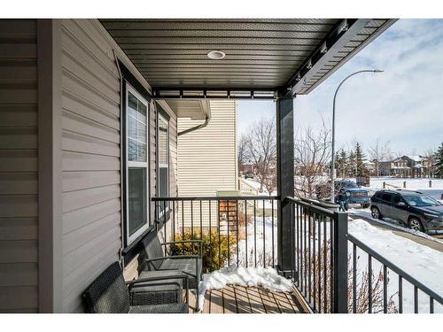 42 Silverado Plains Manor Sw, Calgary, AB - Outdoor With Deck Patio Veranda With Exterior