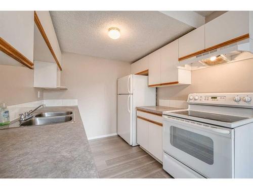 9-4515 7 Avenue Se, Calgary, AB - Indoor Photo Showing Kitchen With Double Sink