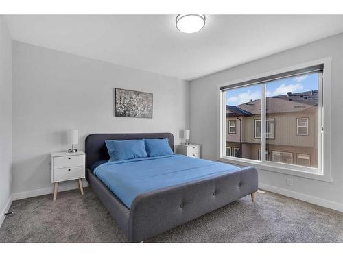 519 Corner Meadows Square Ne, Calgary, AB - Indoor Photo Showing Bedroom