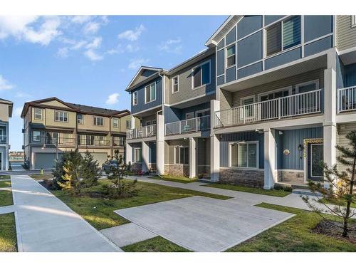 519 Corner Meadows Square Ne, Calgary, AB - Outdoor With Balcony With Facade