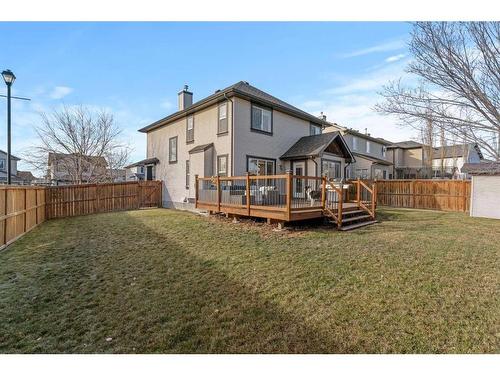 244 Hawkmere View, Chestermere, AB - Outdoor With Deck Patio Veranda With Backyard