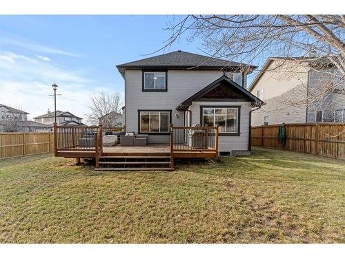 244 Hawkmere View, Chestermere, AB - Outdoor With Deck Patio Veranda