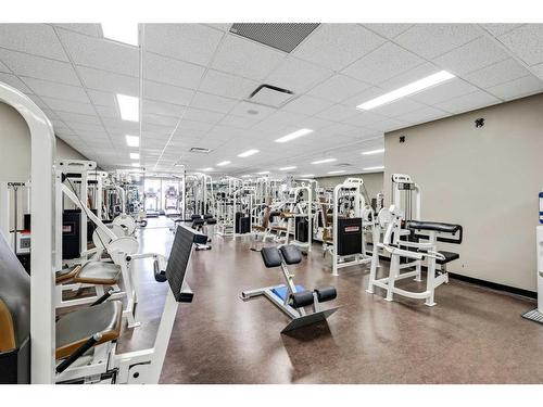 908-80 Point Mckay Crescent Nw, Calgary, AB - Indoor Photo Showing Gym Room