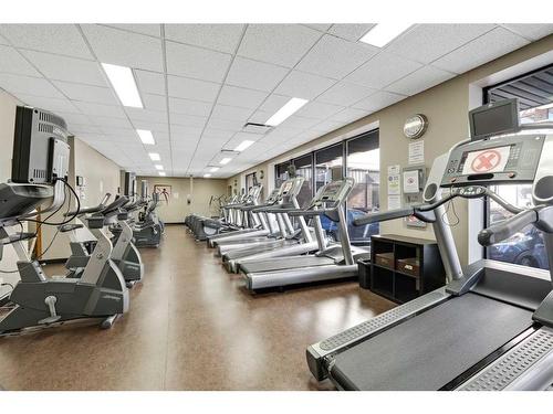 908-80 Point Mckay Crescent Nw, Calgary, AB - Indoor Photo Showing Gym Room