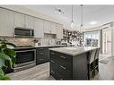 6208-151 Legacy Main Street Se, Calgary, AB  - Indoor Photo Showing Kitchen With Upgraded Kitchen 