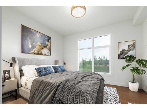 17 Silverhorn Park, Rural Rocky View County, AB - Indoor Photo Showing Bedroom